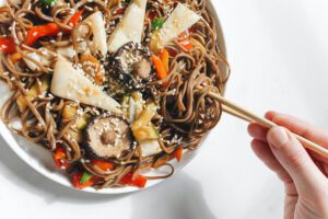 Functional Mushrooms and Noodles